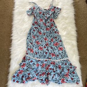 EUC Nasty Gal Floral Maxi Dress size 4